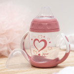 Kiokids Ποτηράκι Εκπαιδευτικό 270ML Heart 1ο Βήμα 6+Μ 2913