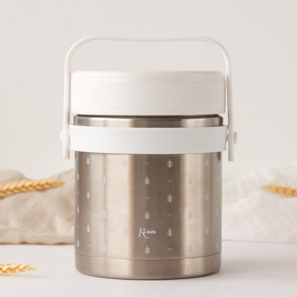 Kiokids Θερμός Φαγητού με 2 Δοχεία 1L. 4405