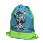 Kiokids Αδιάβροχη Τσάντα Παραλίας Safari Fun Green 5L. 5727