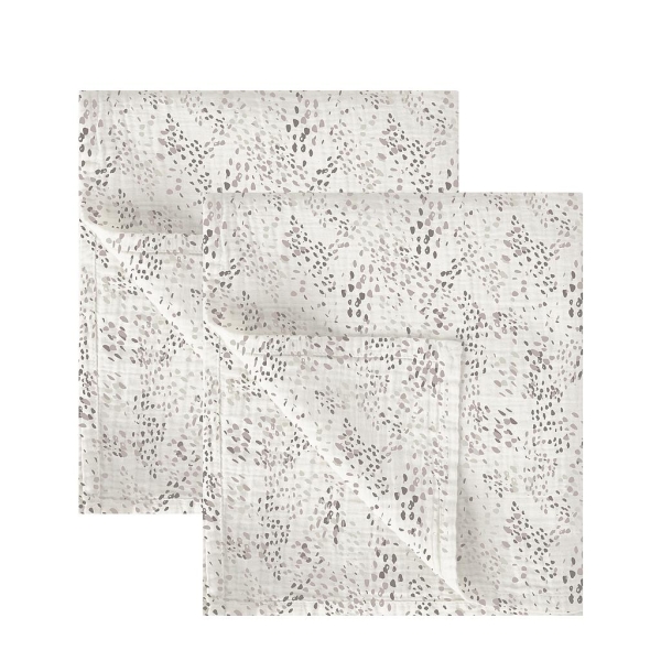 Bimbidreams Πάνες Αγκαλιάς Μουσελίνα Dots Σετ 2τμχ  60x60cm. 54823910