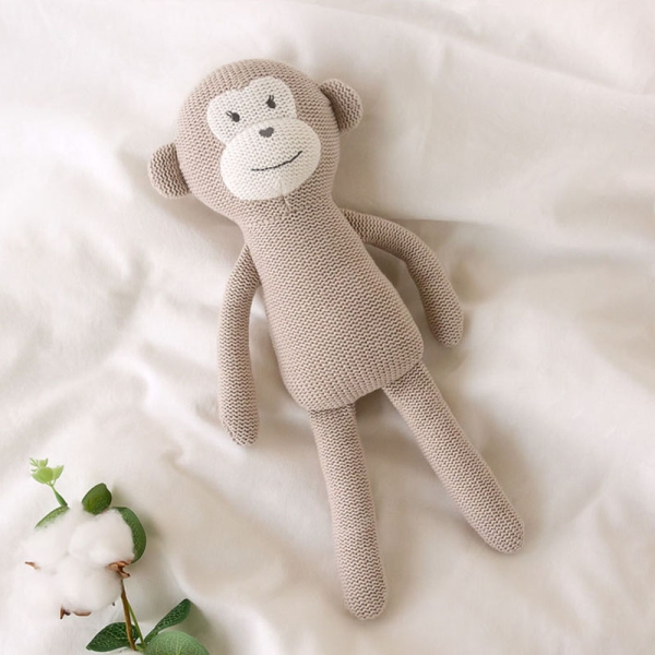 Kiokids Βαμβακερό Παιχνίδι "Cotton Friends" Monkey 30cm. 5819