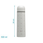 Kiokids Θερμός Υγρών Petit Moments Γκρι 500ml 5412