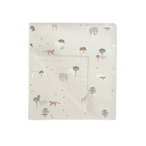 Bimbidreams Πάνα Μουσελίνα Bamboo Nairobi 120x120εκ. 56424000