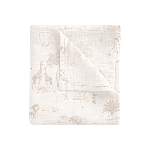 Bimbidreams Πάνα Μουσελίνα Bamboo Noe 120x120εκ. 56441910