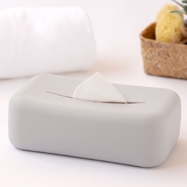 Kiokids Θήκη Σιλικόνης για Μωρομάντηλα Petit Moments Γκρι 5827