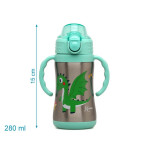 Kiokids Παγούρι Θερμός Με Λαβές Dragon 280ml.6+Μ 5054