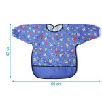 Kiokids Αδιάβροχη Σαλιάρα-Ποδιά με Μανίκια Space 5417 Kiokids Αδιάβροχη Σαλιάρα-Ποδιά με Μανίκια Space 5417