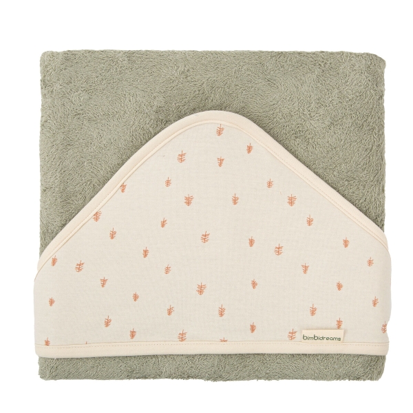 Bimbidreams Κάπα Μπουρνούζι Wonderland Olive 100x100cm 00751506
