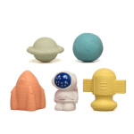 Kiokids Παιχνίδι Μπάνιου Space Trip χωρίς τρύπα  5τμχ  6490