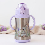 Kiokids Παγούρι Θερμός με Λαβές Lavender Bunny 280ml 6m+ 5069
