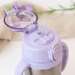 Kiokids Παγούρι Θερμός με Λαβές Lavender Bunny 280ml 6m+ 5069