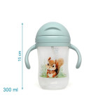 Kiokids Παγούρι 300ml με Λαβές Σκιουράκι 6m+ 6335