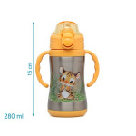 Kiokids Παγούρι Θερμός με Λαβές Λιονταράκι 280ml.6m+ 6328