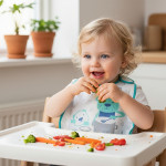 Gamberritos Αδιάβροχη Σαλιάρα PEVA με Τσέπη Little Chef 11025-4