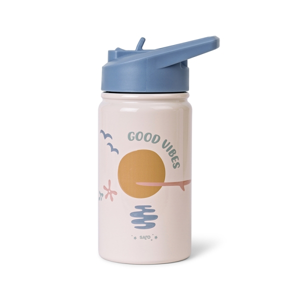 Saro Παγούρι Θερμός Saro Good Vibes 350ml. 74510