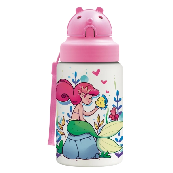 Laken Παγούρι Θερμός Little Mermaid Oby Cap 350ml. OBYTSI