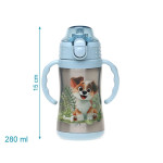 Kiokids Παγούρι Θερμός με Λαβές Σκυλάκι 280ml.6+Μ 6446 Kiokids Παγούρι Θερμός με Λαβές Σκυλάκι 280ml.6+Μ 6446