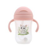 Kiokids Παγούρι με Λαβές Γατάκι 300ml 6m+ 6439 Kiokids Παγούρι με Λαβές Γατάκι 300ml 6m+ 6439