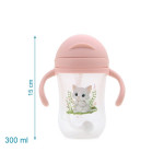 Kiokids Παγούρι με Λαβές Γατάκι 300ml 6m+ 6439 Kiokids Παγούρι με Λαβές Γατάκι 300ml 6m+ 6439