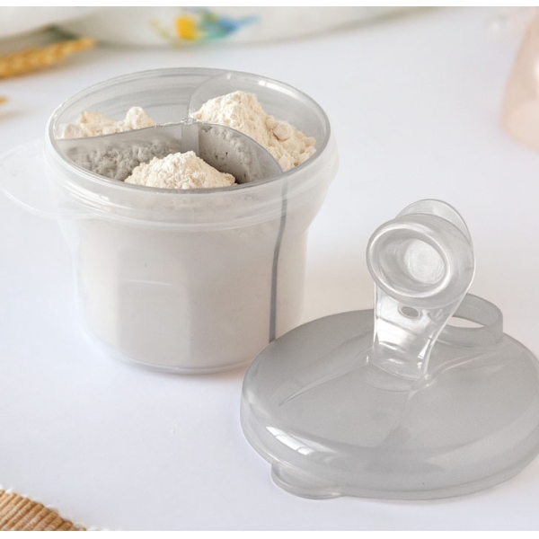 Kiokids Δοσομετρητής Σκόνης Γάλακτος 3 Θέσεων Γκρι 300ml  4210