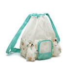 Kiokids Αδιάβροχη Τσάντα Παραλίας Snail Μπεζ 10L. 4284