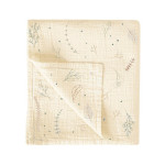Bimbidreams Μουσελίνα Bamboo Botanic Ivory 120x120εκ. 56441802