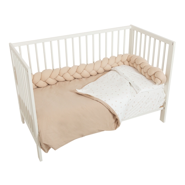 Bimbidreams Πάντα Πλεξούδα Κούνιας Ivory 230εκ. 43800002