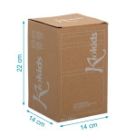 Kiokids Θερμόδοχείο Φαγητού με 2 Θαλάμους Μέντα 930ml. 5733