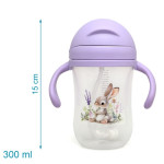 Laken Παγούρι Με Λαβές Levander Bunny 300ml.6+Μ 5370