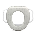 Kiokids Βάση Λεκάνης Μαλακή με Χερούλια Γκρι 12+Μ 5503