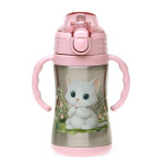 Kiokids Παγούρι Θερμός με Λαβές Γατάκι 280ml.6+Μ 6444
