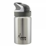 Laken Θερμός 350ml Ασημί με Πώμα Summit TS3