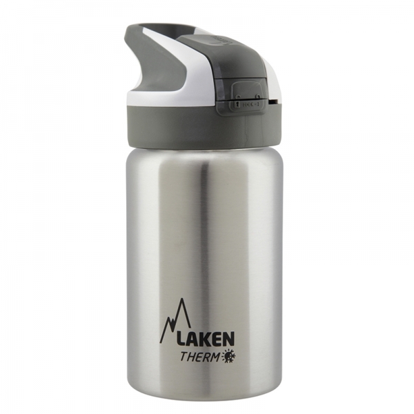Laken Θερμός 350ml Ασημί με Πώμα Summit TS3