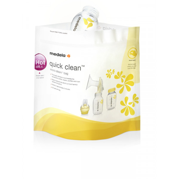 Medela Quick Clean Σακουλάκια Αποστείρωσης σε Μικροκύματα (5τμχ)