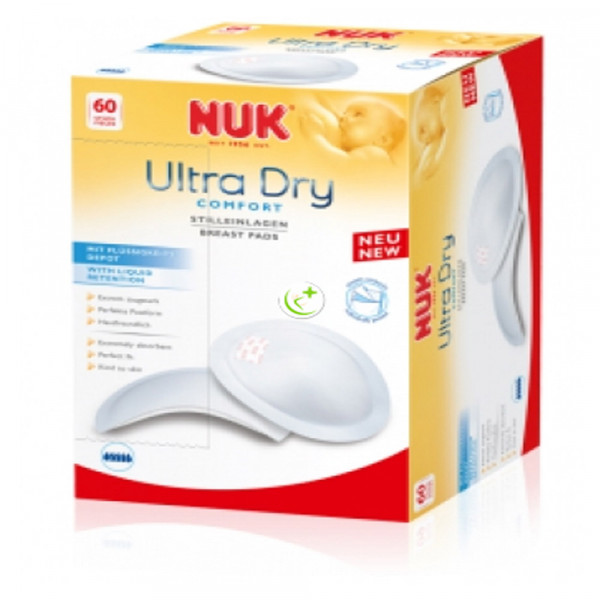 Nuk Επιθέματα Στήθους Ultra Dry Comfort 60τεμ.