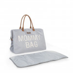 CHILDHOME Τσάντα Αλλαγής Mommy Bag Grey Off White BR73578