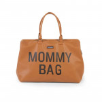 CHILDHOME Τσάντα Αλλαγής Mommy Bag Leatherlook Brown BR74393