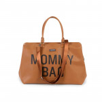 CHILDHOME Τσάντα Αλλαγής Mommy Bag Leatherlook Brown BR74393