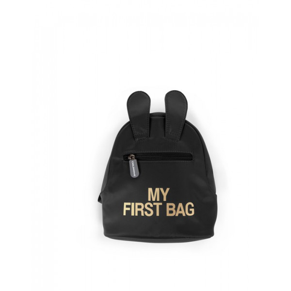Childhome  Σακίδιο Πλάτης My First Bag Black BR74398