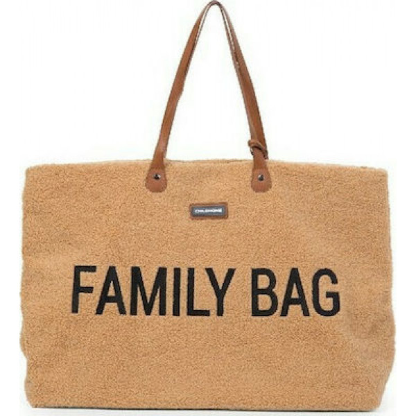 Childhome Τσάντα Αλλαγής Childhome Family Bag Teddy Beige BR75195