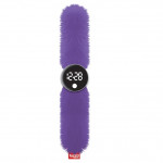 Watchitude Ψηφιακό ρολόι τύπου σλαπ με λουράκι γουνάκι Grape Jelly WTD-190