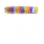 Watchitude Λουράκι γουνάκι τύπου σλαπ Rainbow Stripes Fuzz d x WTD-121
