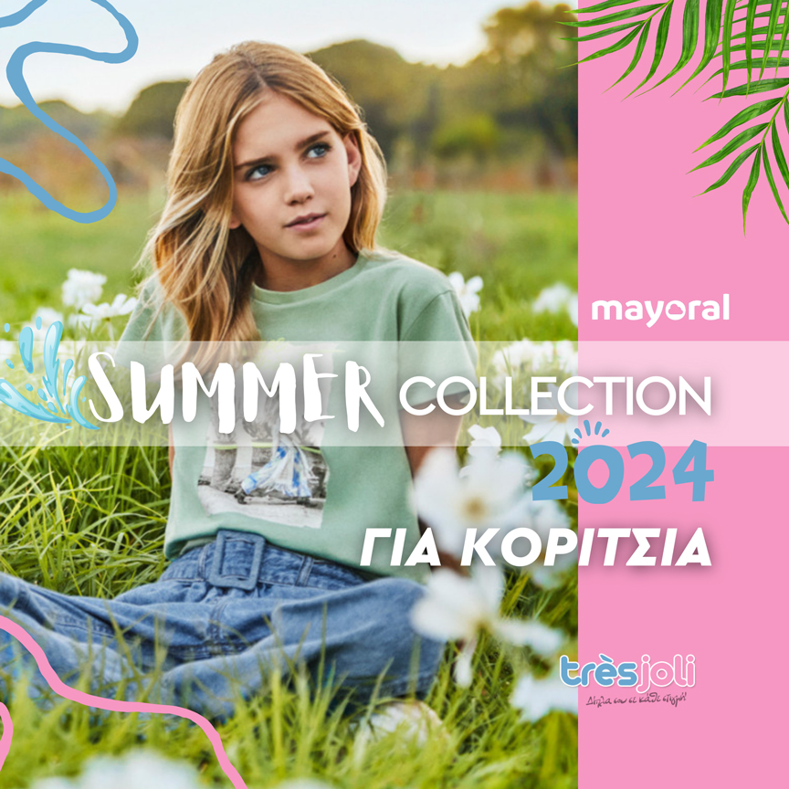 Mayoral Girls Summer Collection 2024